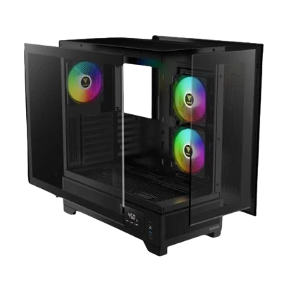 GAMDIAS ATLAS M1 ARGB MID-TOWER PC CASE (BLACK) 2