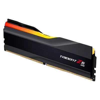 Gskill TRIDENT Z5 RGB 16GB DDR5 6000MHz (BLACK) Desktop RAM (F5-6000J3636F16GX1-TZ5RK) 03 TW Product Gallery Gskill TRIDENT Z5 RGB 16GB DDR5 6000MHz (BLACK) Desktop RAM (F5-6000J3636F16GX1-TZ5RK) 03 TW Product Gallery
