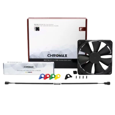 NOCTUA NF-F12 PWM chromax.black.swap 120mm fan (PACK OF 1) 3