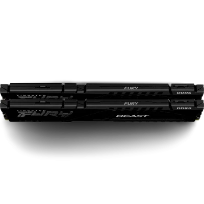 Kingstone Fury Beast 128GB DDR5 5600MHz (64*2) Desktop Ram (Black) CL36 03 TW Product Gallery Kingstone Fury Beast 128GB DDR5 5600MHz (64*2) Desktop Ram (Black) CL36 03 TW Product Gallery