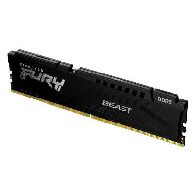 Kingstone Fury Beast 32GB DDR5 6000MHz Desktop Ram (Black) CL36 03 TW Product Gallery Kingstone Fury Beast 32GB DDR5 6000MHz Desktop Ram (Black) CL36 03 TW Product Gallery
