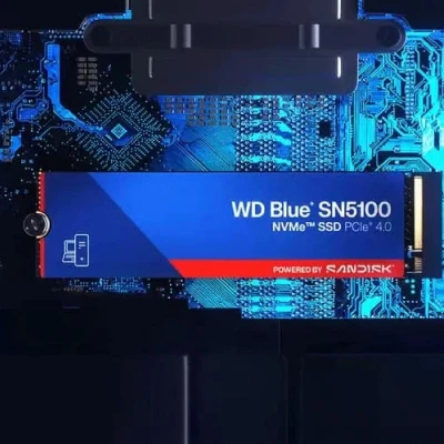 WD Blue SN5100 NVMe SSD GEN4 (500GB) 2