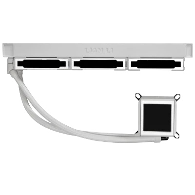 LIAN LI GA II LCD SL-INF 360 CPU LIQUID COOLER 360mm (WHITE) 03 TW Product Gallery LIAN LI GA II LCD SL-INF 360 CPU LIQUID COOLER 360mm (WHITE) 03 TW Product Gallery