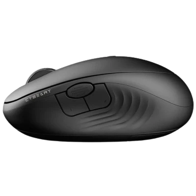CYBEART Pocket Wireless Ergonomic Mouse (BLACK) 3