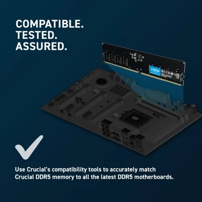 Crucial 16GB DDR5-4800 MHz Desktop CT16G48C40U5 2