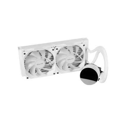 GALAX Hydro Vortex 240R ARGB CPU AIO Cooler 240MM (WHITE) 2