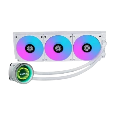 Lian Li GA II Trinity 360 360mm ARGB CPU Liquid Cooler (White) 2