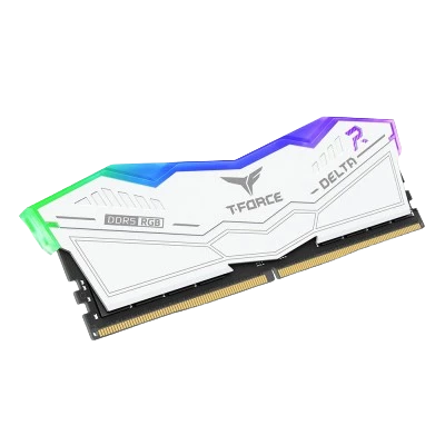 T-Force Delta RGB 16GB(16GBx1) DDR5 6000MHz Desktop RAM (White) 2