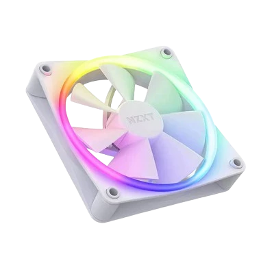 NZXT F120 RGB DUO 120mm FAN WITH RGB CONTROLLER (WHITE) 3