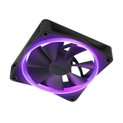 NZXT F120 RGB DUO 120mm FAN WITH RGB CONTROLLER (BLACK) 3