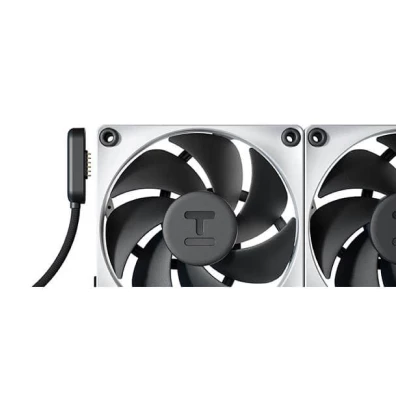 HYTE THICC FP12 120mm CABINET FAN PACK OF 3 (BLACK-WHITE) 3