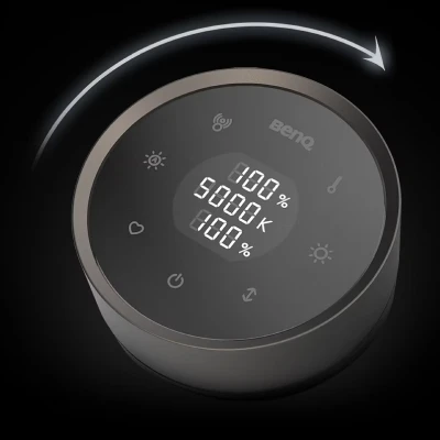 BenQ ScreenBar Halo 2 Dark Grey Monitor Light with Controller 4