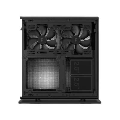 Fractal Design Ridge PCIe 4.0 (M-ITX) Mini Tower Cabinet Black (FD-C-RID1N-11) 3