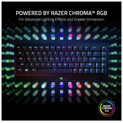 Razer BlackWidow V3 Mini HyperSpeed - GREEN Switch 65% WIRELESS MECHANICAL GAMING KEYBOARD 5