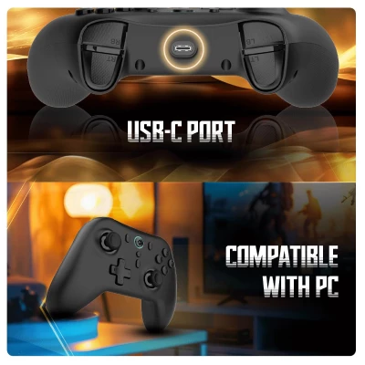 Cosmic Byte BLITZ Wireless + Wired Controller BLACK 5