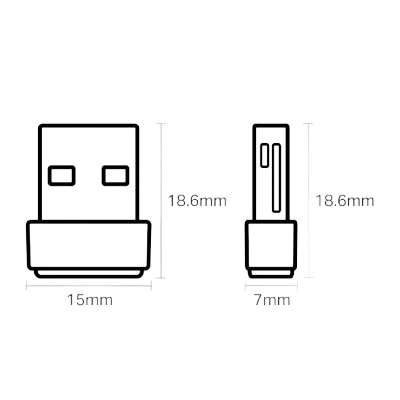TP-LINK AC600 Nano Wireless USB Adapter (Archer T600U Nano) 5