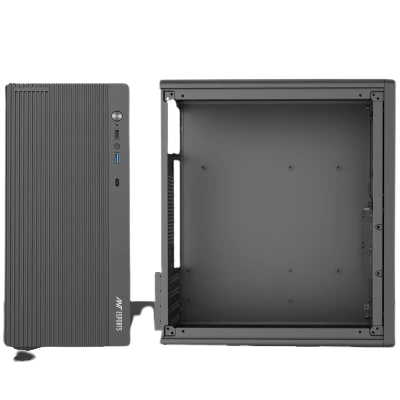 Ant Esports Si15 (M-ATX) Pc Case (Black) 5