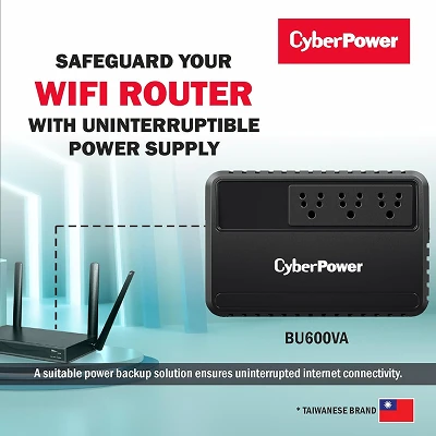 CyberPower BU600E 600VA UPS 5