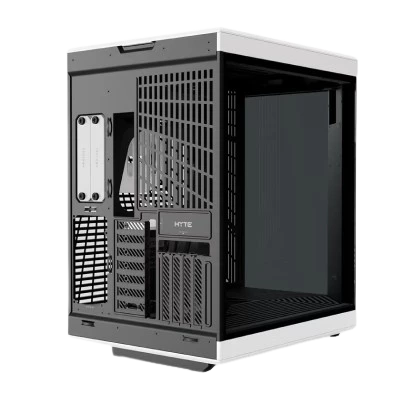 HYTE Y70 TOUCH INFINITE Dual Chamber Mid-Tower E-ATX PANDA (WHITE-BLACK) 5