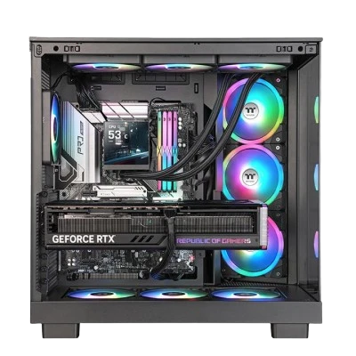 THERMALTAKE MAGFloe 360 Ultra ARGB Sync AIO Liquid Cooler 360mm (BLACK) 5