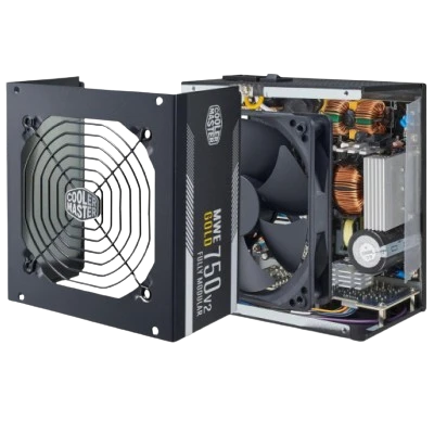 COOLER MASTER MWE 750 V2 80 Plus Gold FULLY MODULAR SMPS ATX3.1 (BLACK) 5