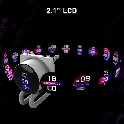 MSI MPG CORELIQUID P13 360 WHITE CPU LIQUID COOLER 360mm 5