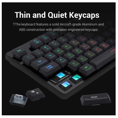 REDRAGON DYAUS PRO K509-1 RGB Wired Keyboard (BLACK) 5