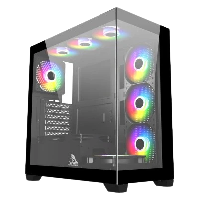 TAG LUMINOR ATX MID-TOWER PC CASE (BLACK) 5