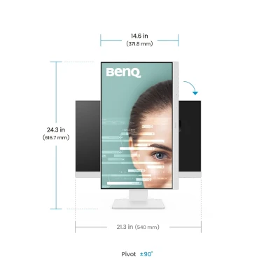 BenQ MONITOR GW2486TC (WHITE) 5