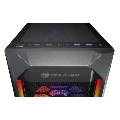 COUGAR MX410 MESH-G RGB Cabinet (Black) 5