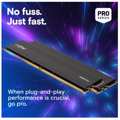 Crucial Pro 24GB DDR5 6000 MHz Desktop Ram (24x1) 5