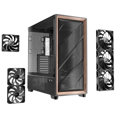 ANTEC FLUX PRO EUV (E-ATX) Full Tower Cabinet (Black) 5