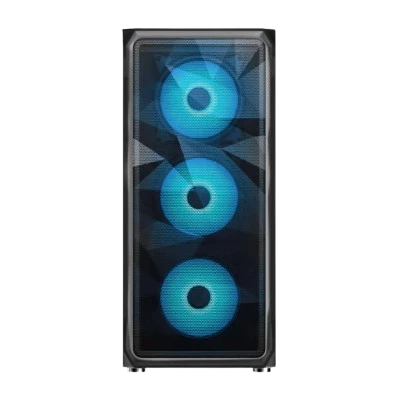 Ant Esports ICE-112 ARGB (ATX) Mid Tower Cabinet (BLACK) 5