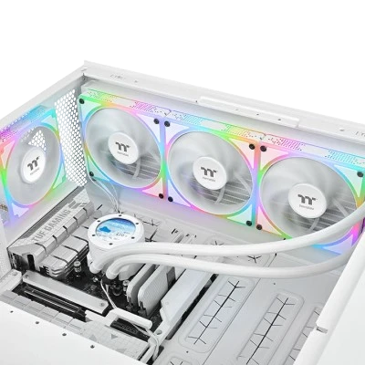 THERMALTAKE TOUGHFAN EX 120 ARGB Sync PC Cooling Fan (PACK OF 3) WHITE 5