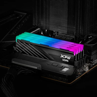 XPG ADATA LANCER BLADE RGB 16GB DDR5 6000 MHz DESKTOP MEMOREY (AX5U6000C4816G-SLABRBK)CL48 BLACK 5