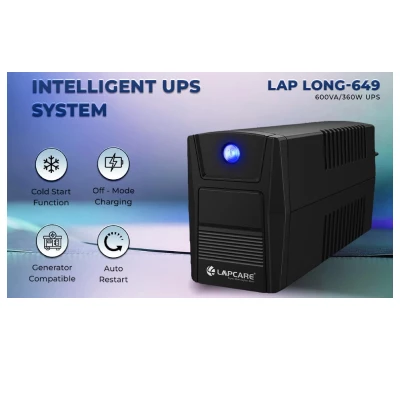LAPCARE LAP LONG-649 600VA UPS 5