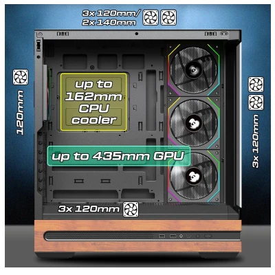 TAG STELLAR PRIME ATX MID-TOWER PC CASE (BLACK) 5