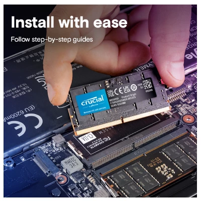 Crucial 16GB DDR5 5600 MHz LAPTOP RAM (CT16G56C46S5) 5