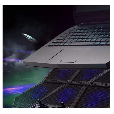 CosmicByte METEOROID Cooling Pad with 6 Fans 5