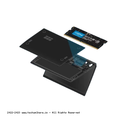 Crucial 8GB DDR5-4800 MHz LAPTOP RAM (CT8G48C40S5) 5