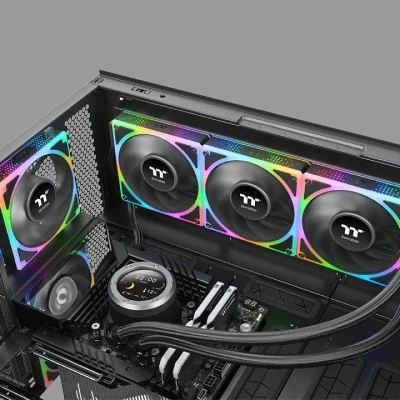 THERMALTAKE TOUGHFAN EX 120 ARGB Sync PC Cooling Fan (PACK OF 3) BLACK 5