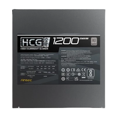 ANTEC HCG PRO 1200W 80 PLUS PLATINUM FULLY MODULAR ATX 3.1 5