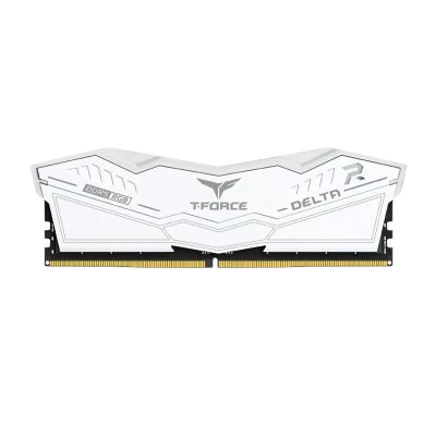 T-Force Delta RGB 16GB(16GBx1) DDR5 5600MHz Desktop RAM (WHITE) 5