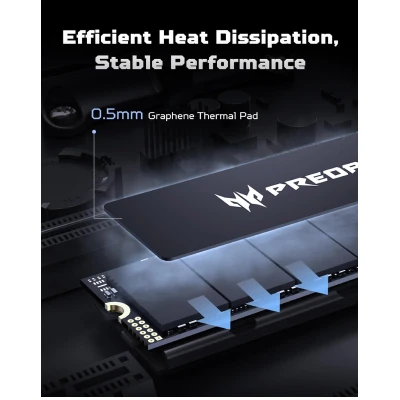 PREDATOR GM6 PCIe Gen4x4 M.2 INTERNAL SSD (1TB) 5