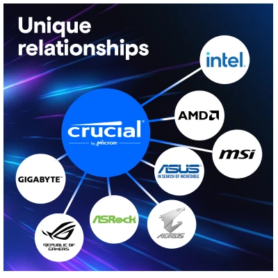 Crucial 48GB DDR5 PRO 5600 MHz (CT48G56C46S5) DESKTOP RAM (48x1) 5