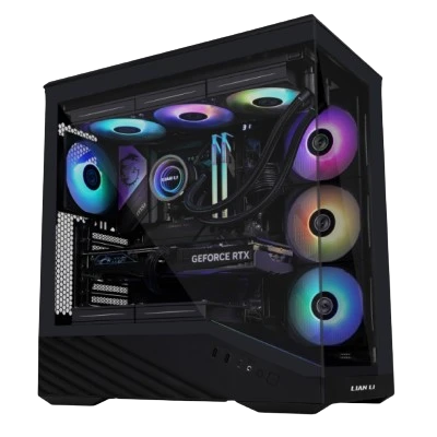Lian Li V100RX MID-TOWER E-ATX PC CASE (BLACK) 5