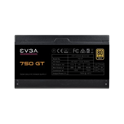 EVGA SuperNOVA 750 GT 80 Plus Gold Fully Modular 5