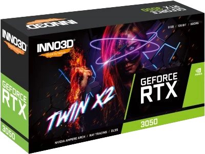 INNO3D GEFORCE RTX 3050 TWIN X2 5
