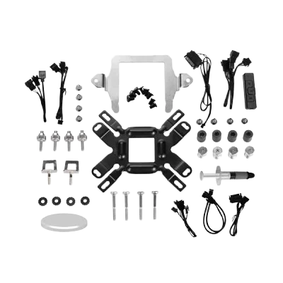 Lian Li Galahad 240 ARGB 240mm  CPU Liquid Cooler (White) 5