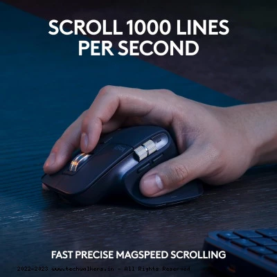 LOGITECH MX Keys S Combo (WIRELESS) KEYBOARD MOUSE COMBO BLACK 5